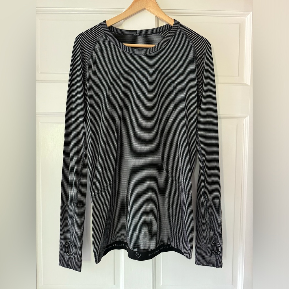 Lululemon Long Sleeve Striped Shirt